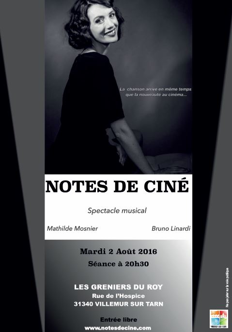 Notes de Ciné - Spectacle Musical